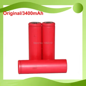 

8PCS/lot original 18650 NCR18650BF 3400mAh rechargeable Li-ion battery For Sanyo