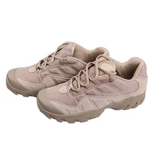 Desert Combat Boots Men s brand under barrel tactical shoes boots waterproof military escalation Travel Hiking camping Climbing
