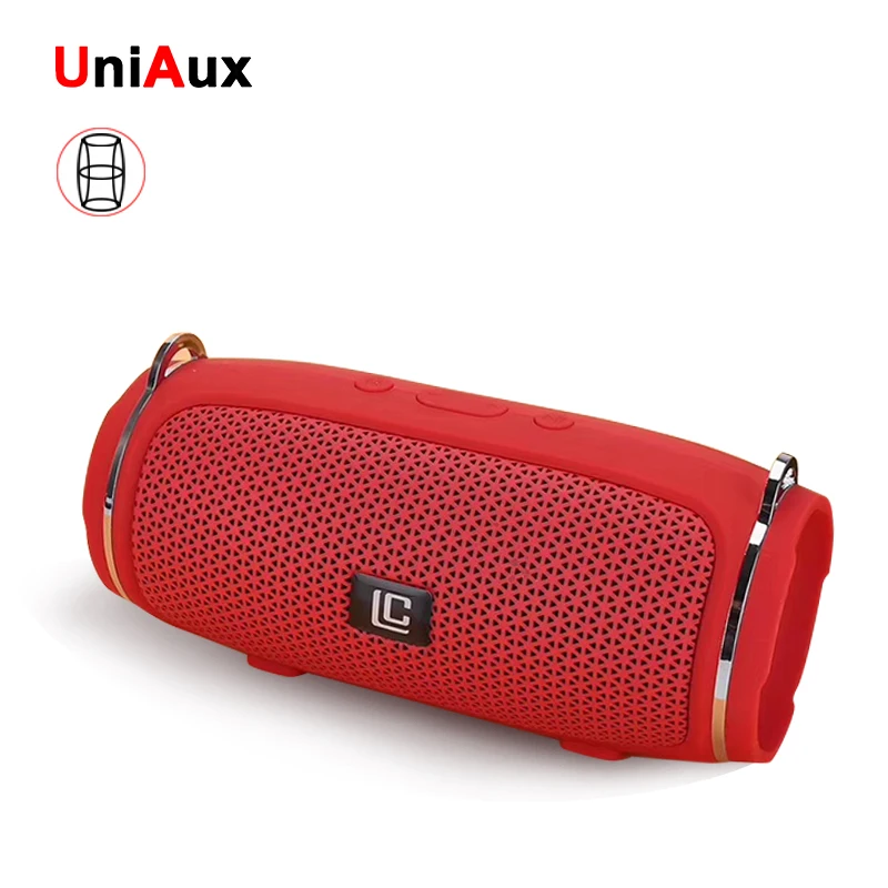 

FM Radio Bluetooth Speaker USB TF Card Play Bluetooth TWS Speaker with Strap Portable Computer Speaker Wireless