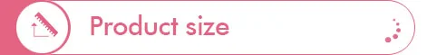 Product size
