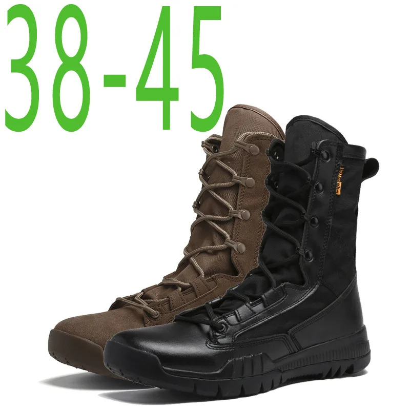 Tactical boots  summer new style breathable ultra-high fiber sports shoes outdoor mountaineering extreme challenge men's shoes