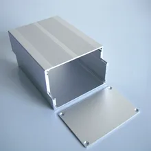 Чехол питания корпус прибора алюминиевый корпус разделенный DIY 84*55*110 мм PCB проектная коробка для электроники корпус