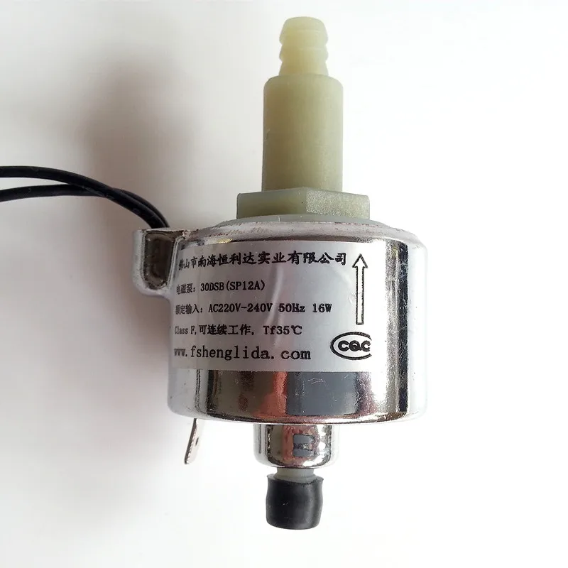 

Electromagnetic pump steam mop model 30DCB (SP12A) voltage AC220V-240V-50HZ Power 16W