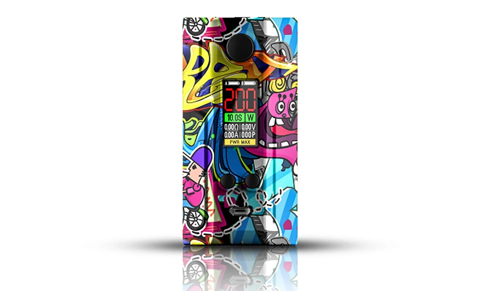 Clearance! Original Laisimo E3-3 200W Spring Box MODwith 1.0 inch OLED Screen Temperature Control Vaporizer Vape VS squonk Mod (9)