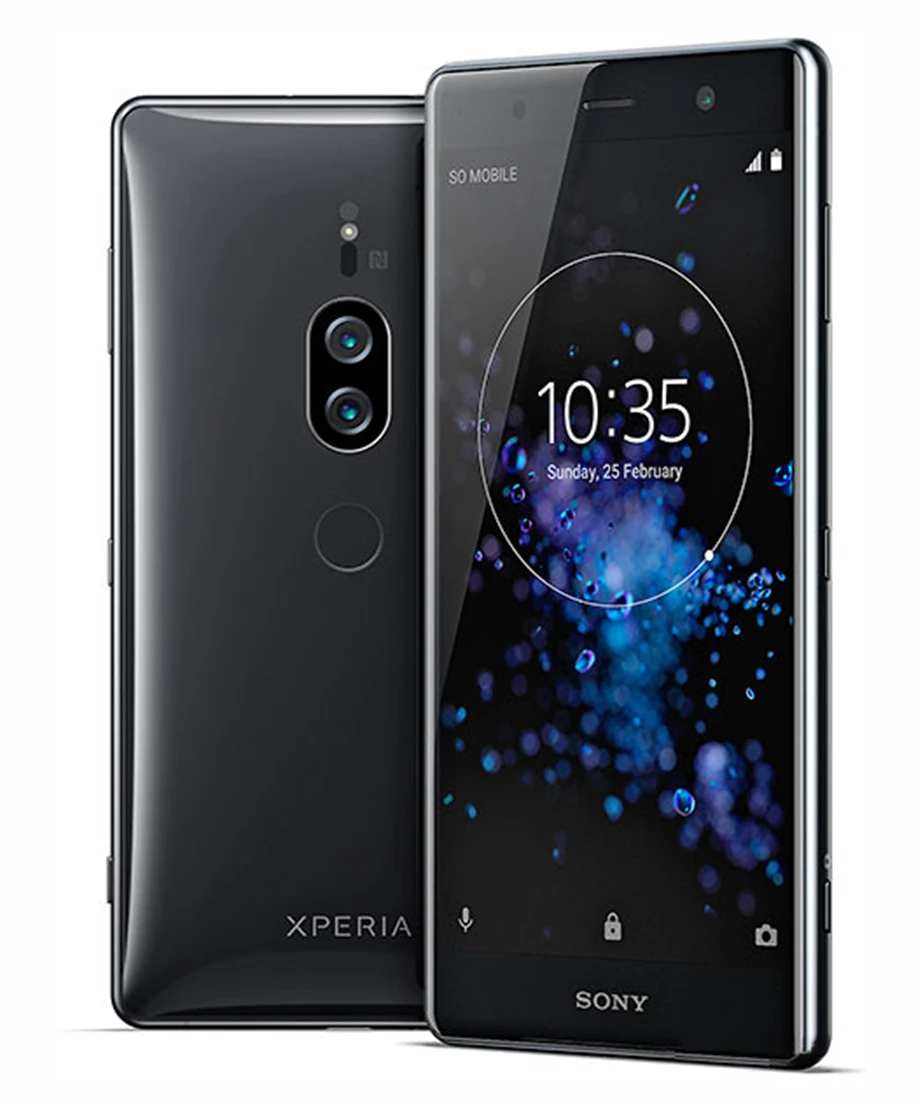 Разблокированный мобильный телефон Sony Xperia XZ2 Premium Dual H8166, 4G, Android, четыре ядра, 5,8 дюймов, две sim-карты, 19 МП, 6 ГБ RAM, 64 ГБ ROM, NFC