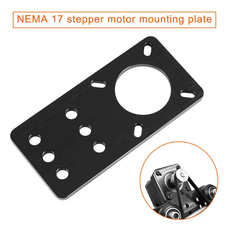 Anodized Aluminum Motor Mount Plate NEMA 17 Stepper for Reprap 3D Printer XR649 | Компьютеры и офис