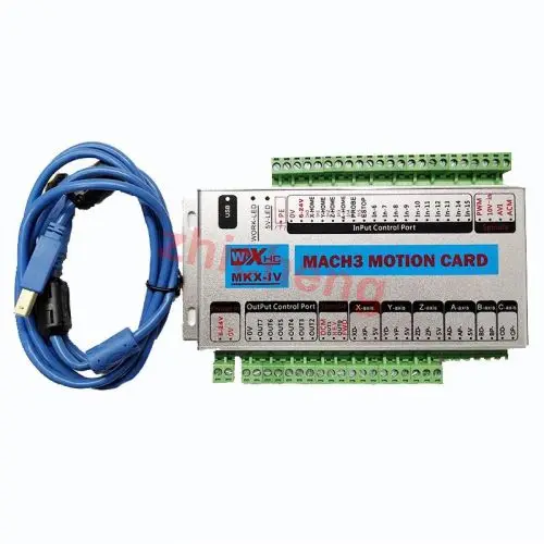 

XHC 4th generation usb mach3 3 Axis 2000KHz USB CNC Smooth Stepper Motion Controller card breakout board for CNC Engraving 24V