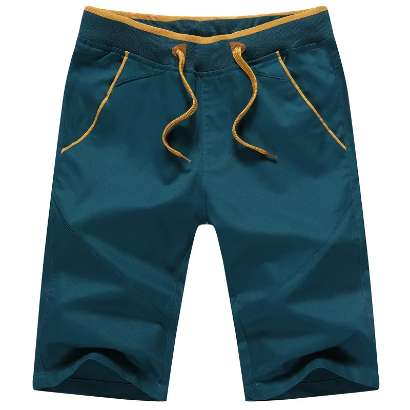 Мужские шорты для активного отдыха, спортивные пляжные шорты,, мужские повседневные короткие мужские брюки из полиэстера с эластичной резинкой на талии, быстросохнущие брюки