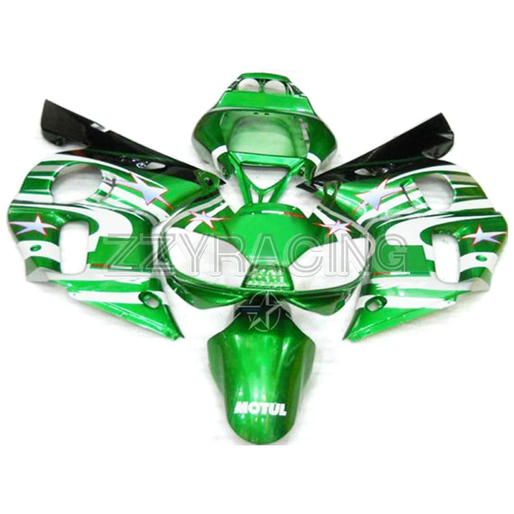 

Injection Fairings for Yamaha R6 1998 - 2002 99 00 01 Complete Panels Kit 1999 2000 2001 ABS Plastic Body Kit Green Frames New