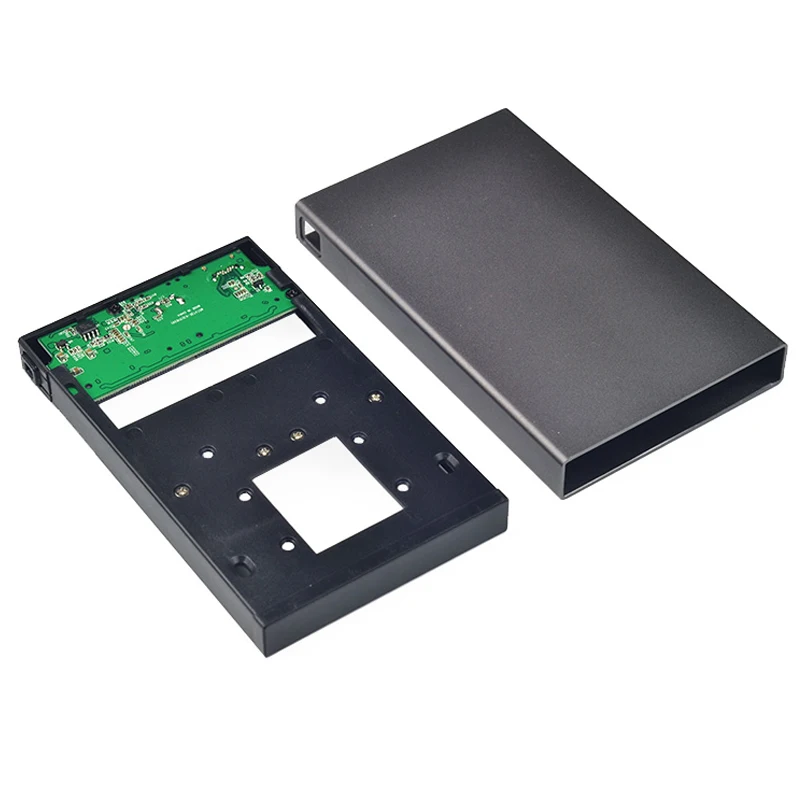 Портативный корпус для мобильного HDD Type C на mSATA 3 0 чехол SSD USB 1 Gen2 10 Гбит/с двойной