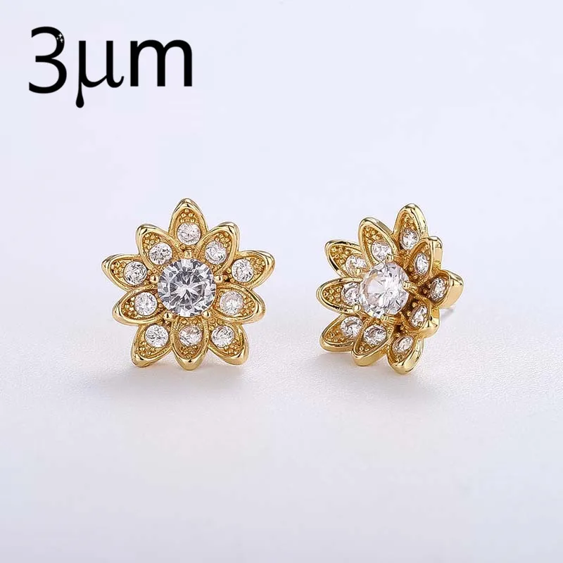 

3UM New Arrival Earring Findings Flower Earring Making Earring Hooks For Women Accessories Girlfriend Gift