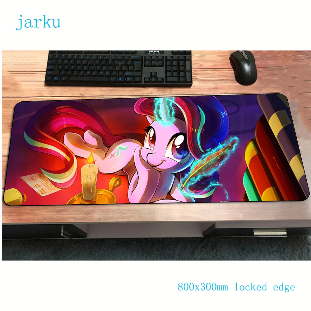  my little pony mouse pad 80x30cm gaming mousepad gamer mouse mat computer Personality desk padmouse