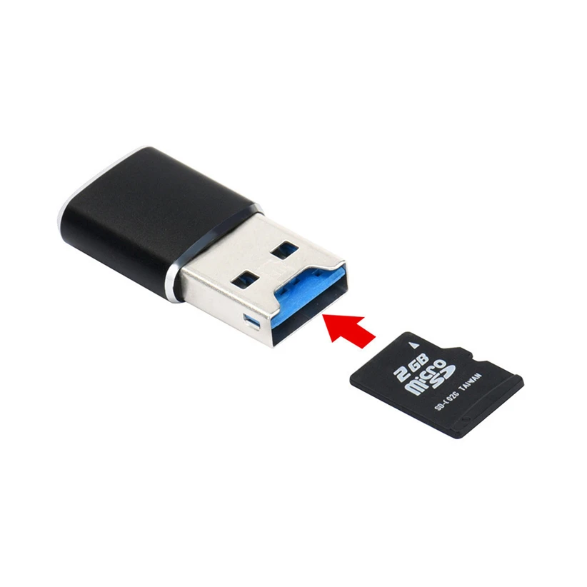 USB 3,0 мини-кард-ридер/MICRO SD/SDXC алюминиевый TF кард-ридер Futural цифровой дропшиппинг JULL24