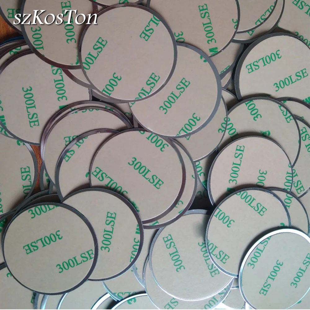 

10Pcs/5pcs/lot 40x0.3mm Metal Plate disk For Magnetic Car Phone Holder iron sheet Metal Plates For Magnet Mobile Phone Holder