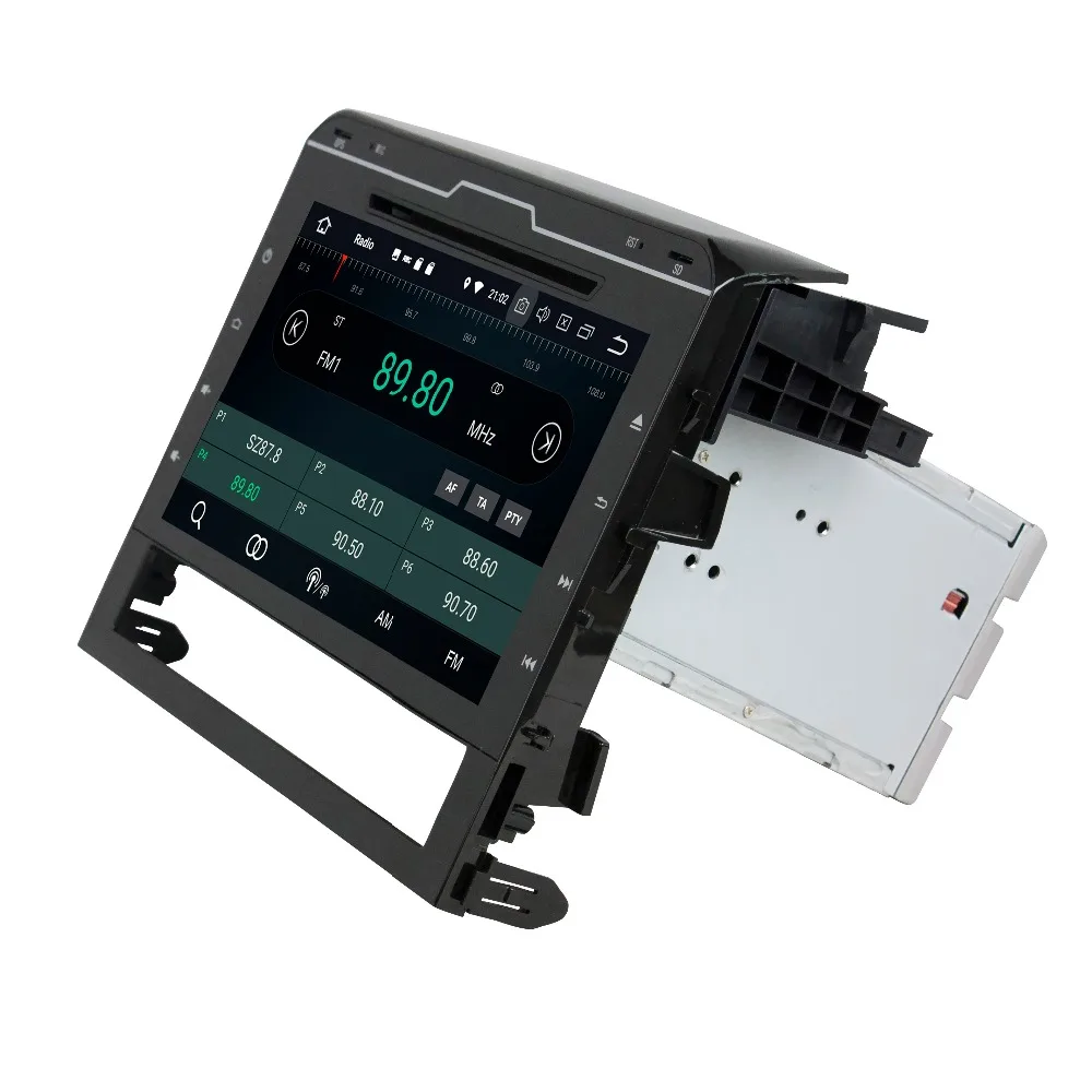 Cheap 4GB+32GB Octa Core 2 din 9" Android 8.0 Car DVD Player for Toyota Land Cruiser 2016 2017 2018 Car Radio GPS WIFI Mirror-link 6