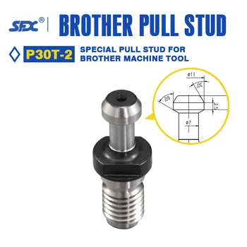 

20pcs P30T-2 Brother machine tool BT30 x 60 Degree M12 Retention Knob CNC Pull Stud