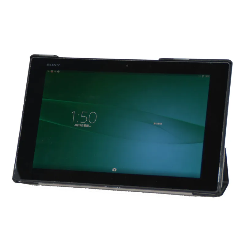 Чехол для планшета Sony Xperia Z2 10 1 дюйма роскошный чехол из искусственной кожи умный