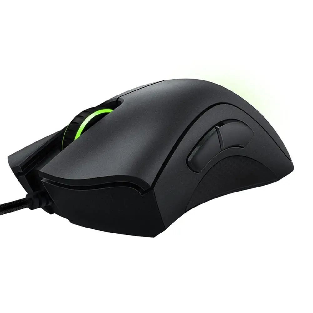 Игровая мышь Razer DeathAdder незаменимая эргономичная профессиональная мышь 6400 dpi оптический сенсор для компьютера, ноутбука, ПК, мыши