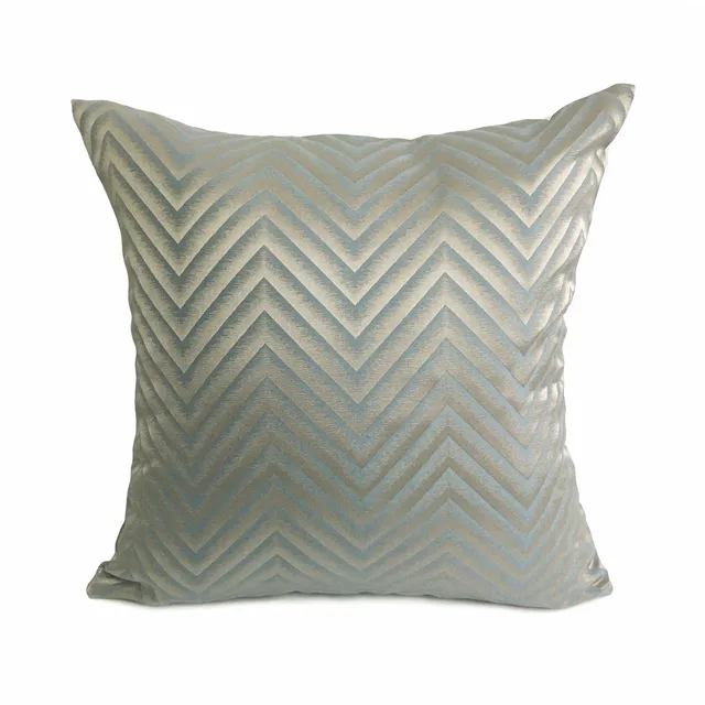 New Fashion Modern Woven Geometric Gray Zigzag Sofa Chair Designer New Fashion Modern Woven Geometric Gray Zigzag Sofa Chair Designer Cushion Cover Decorative Square Throw Pillow Case 45 X 45cm