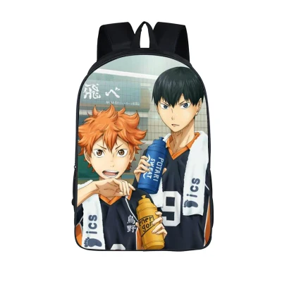 

Anime Haikyuu Cosplay 2017 new men and women casual cute travel backpack child birthday gift
