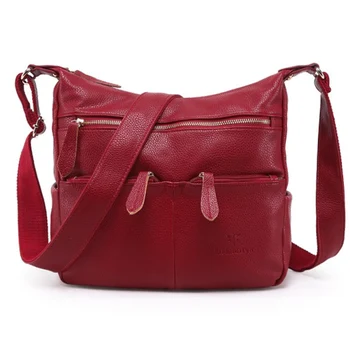 2020 Fashion Women Messenger Bags COMPOSITE GENUINE LEATHER Women's Handbag Women Bag Vintage Ladies Tote Crossbody Shoulder Bag genuine leather shoulder bags for women large capacity messenger crossbody bag female leather tote bag ladies handbag