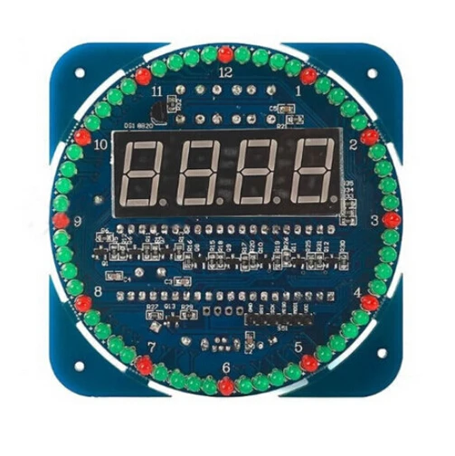 Поворот 51 MCU электронные часы комплект DIY DS1302 обучения Board 18B20|kit dollhouse|kit cupkit nail art