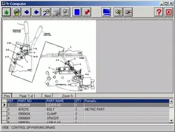 Кошки погрузчик pare частей каталог 2003 N-Компас