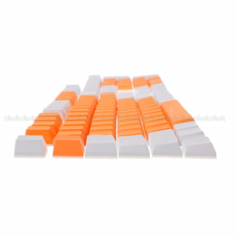Translucent Double Shot PBT 104 KeyCaps Backlit For Cherry MX Keyboard Switch Jy19 19 Dropship