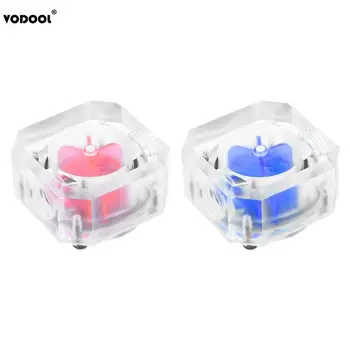 

VODOOL RGB Water Liquid Cooling Flow Rate Meter Indicator Thermometer G1/4 Thread Connector for Water Cooling System Accessories