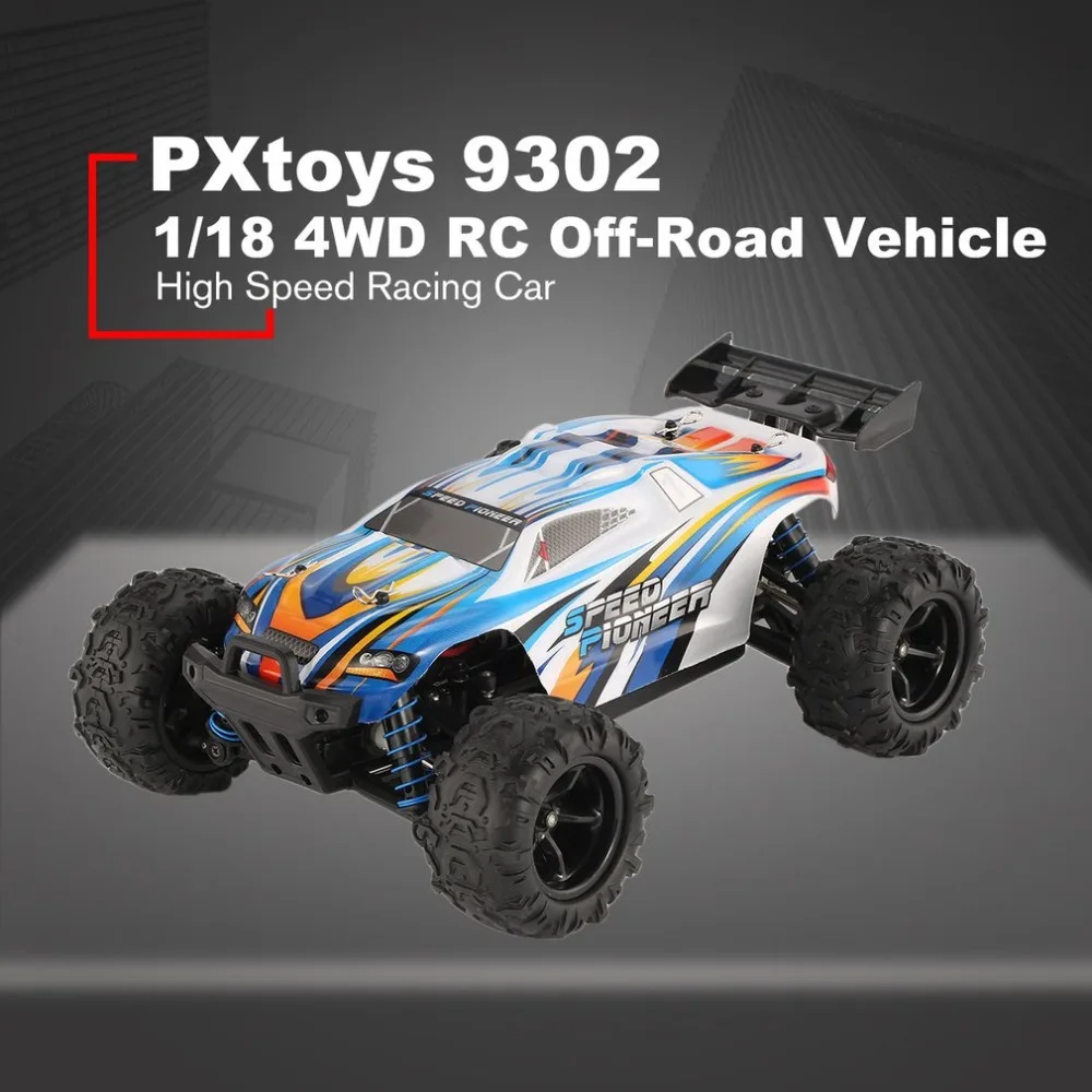 4WD внедорожных RC автомобиля PXtoys № 9302 Скорость для Pioneer 1/18 2,4 ГГц Truggy Высокая Скорость Радиоуправляемый гоночный автомобиль RTR RC Monster Truck