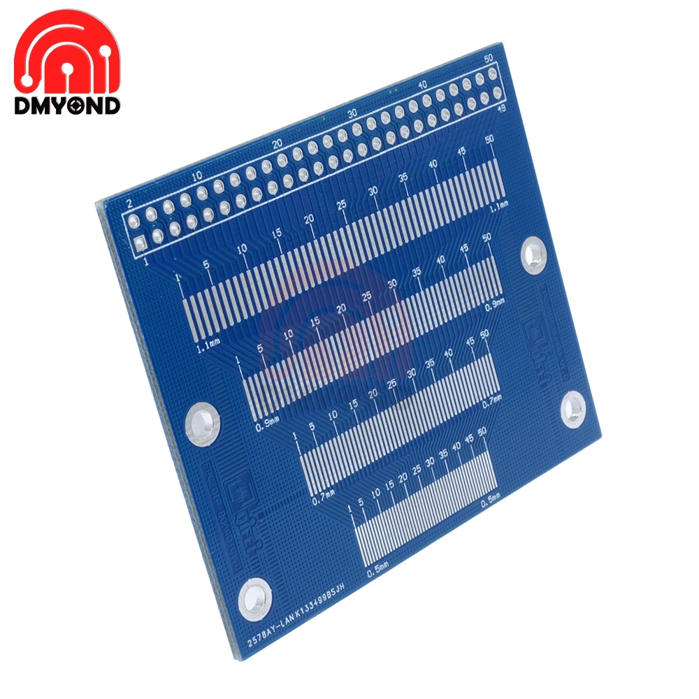 Diy Электронный 0 5 мм до 1 2 Pin Pitch адаптер PCB FPC плата 3 дюймов TFT lcd SMD для DIP H|Детали и
