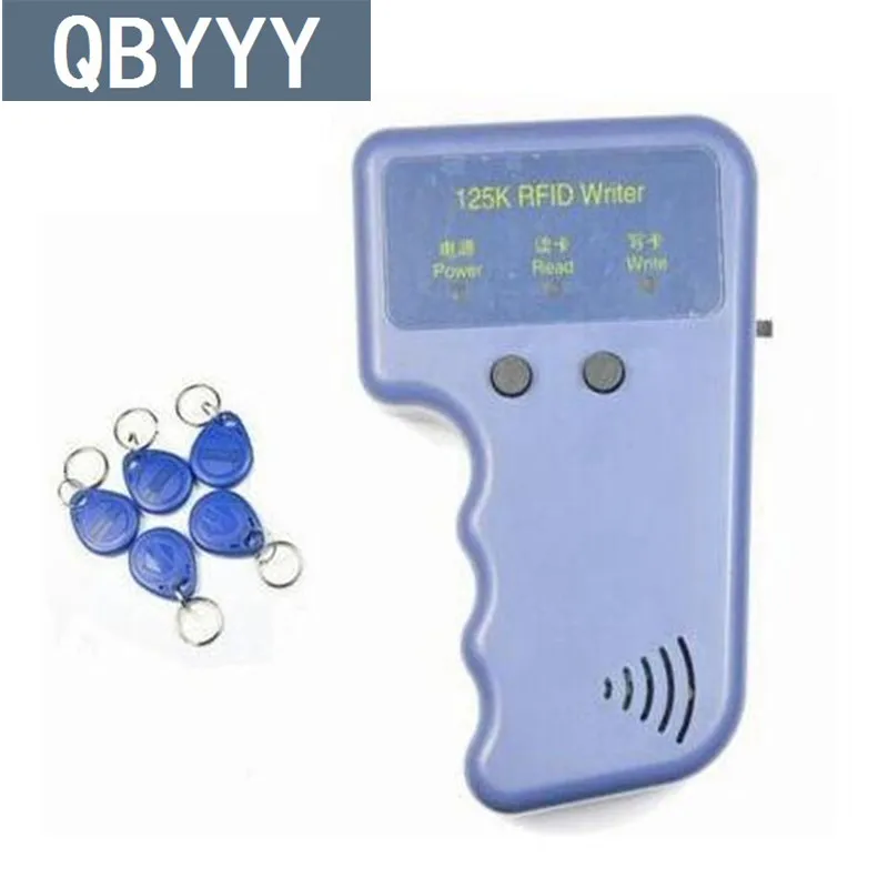 QBYYY 125K RFID writer Handheld Portable 125khz Rfid