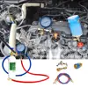 R22 R134A R410 R600 refrigerante de aire acondicionado fluoruro añadir Kit de herramienta de auto aire acondicionado común genial medidor de Gas ► Foto 1/6