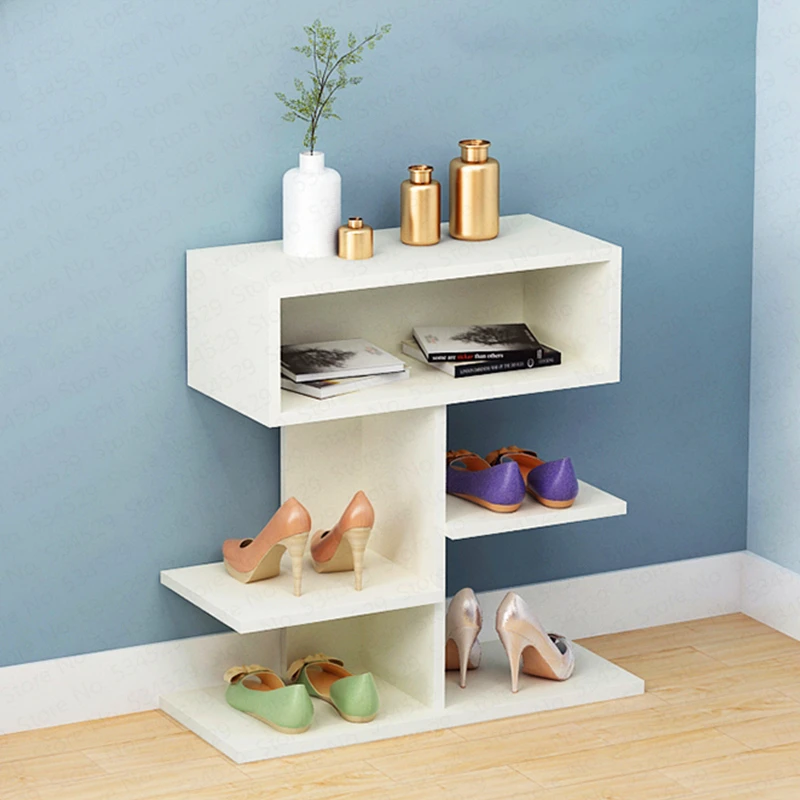 Полка для обуви простой экономической пространство домашний стеллаж для хранения обуви из общежития простой современный многослойная сборки стойка для обуви