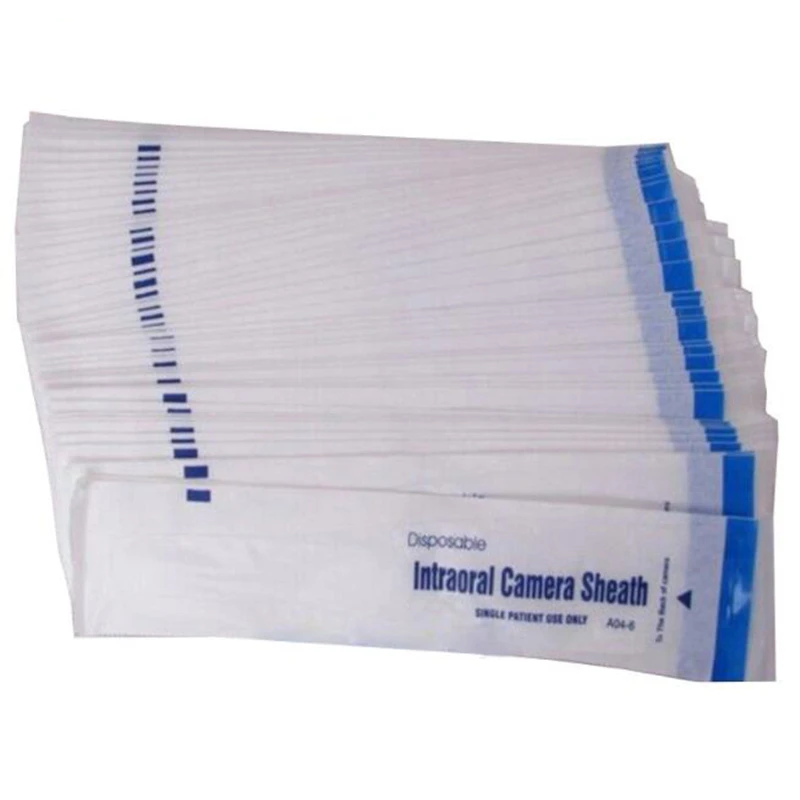 

100PCS/bag Dental Disposable Intra-oral Camera Sleeves/ Sheath/Cover With Sterile Standardised Dental Tool Protection