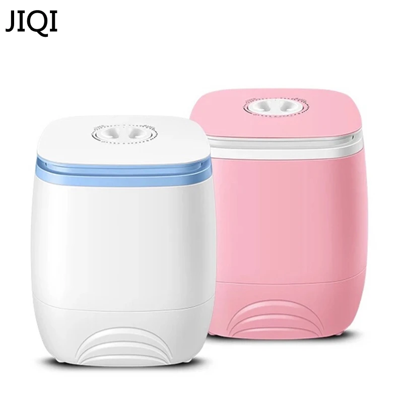 JIQI 3L portable single barrel washing machine semi-automatic mini top loading open washing device large capacity Children home JIQI 3L portable single barrel washing machine semi-automatic mini top loading open washing device large capacity Children home