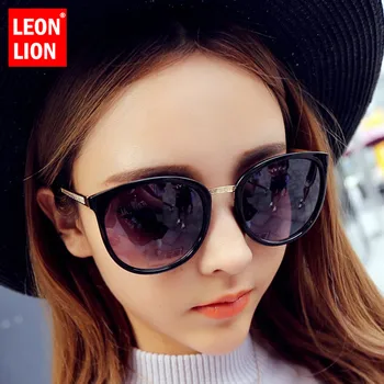 

LeonLion 2019 Oversized Cateye Sunglasses Women Brand Designer Luxury Eyeglasses Driving Sun Glasses Retro Gafas De Sol Mujer