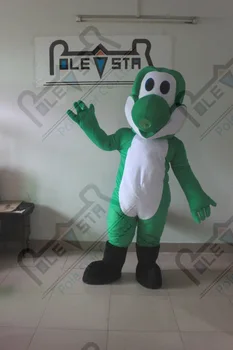

green dinosaur mascot costumes hot sale cartoon dragon costumes