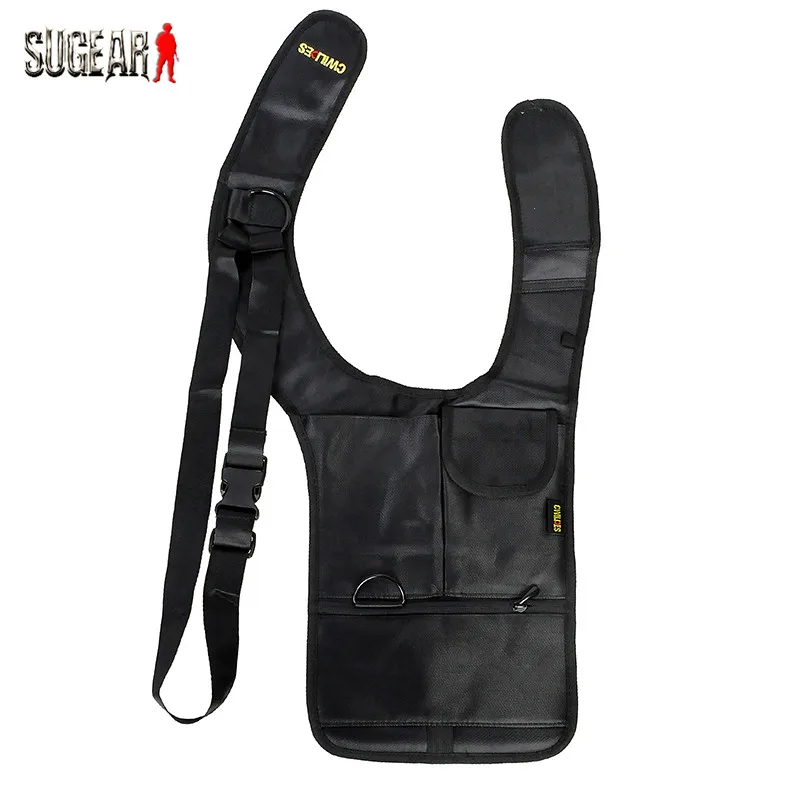 Men Security Holster Strap Messenger Bags Underarm Shoulder Armpit Bag