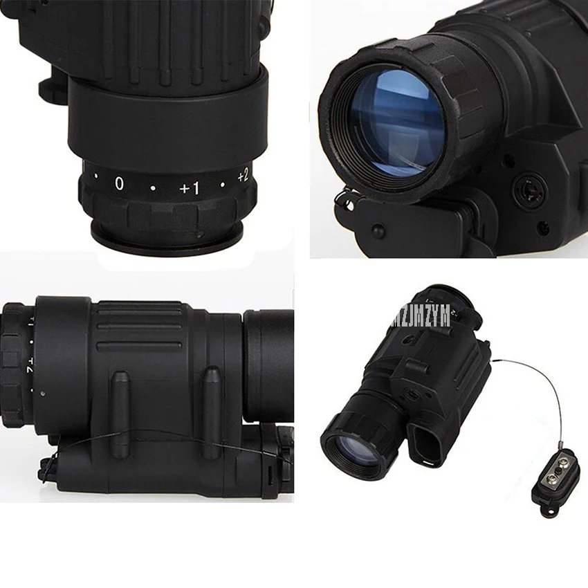 PVS-14 الصيد للرؤية الليلية بندقية Riflescope أحادي جهاز للماء نظارات الرؤية الليلية الرقمية IR إضاءة ل خوذة