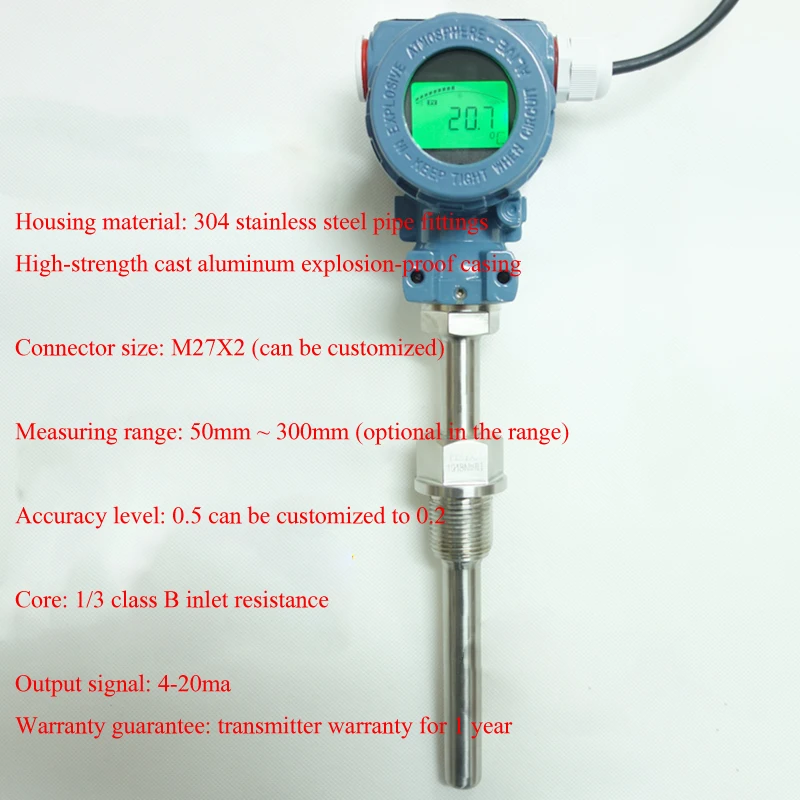 Digital temperature transmitter12