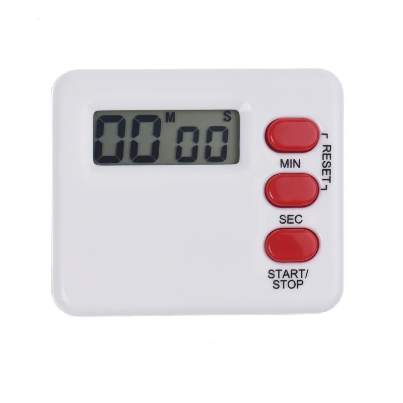 

1 pcs NEW Fashion Mini Useful Kitchen Timers Countdown Sport Study Rest Digital 99 Minute LCD Kitchen Clock Hot Sale