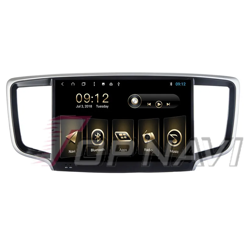 Perfect Autoradio 10.1Inch Android 8.1 Vehicle Radio Tuner For Honda Odyssey 2015 Car GPS Navigation Multimedia Support Map NO DVD 2 din 4