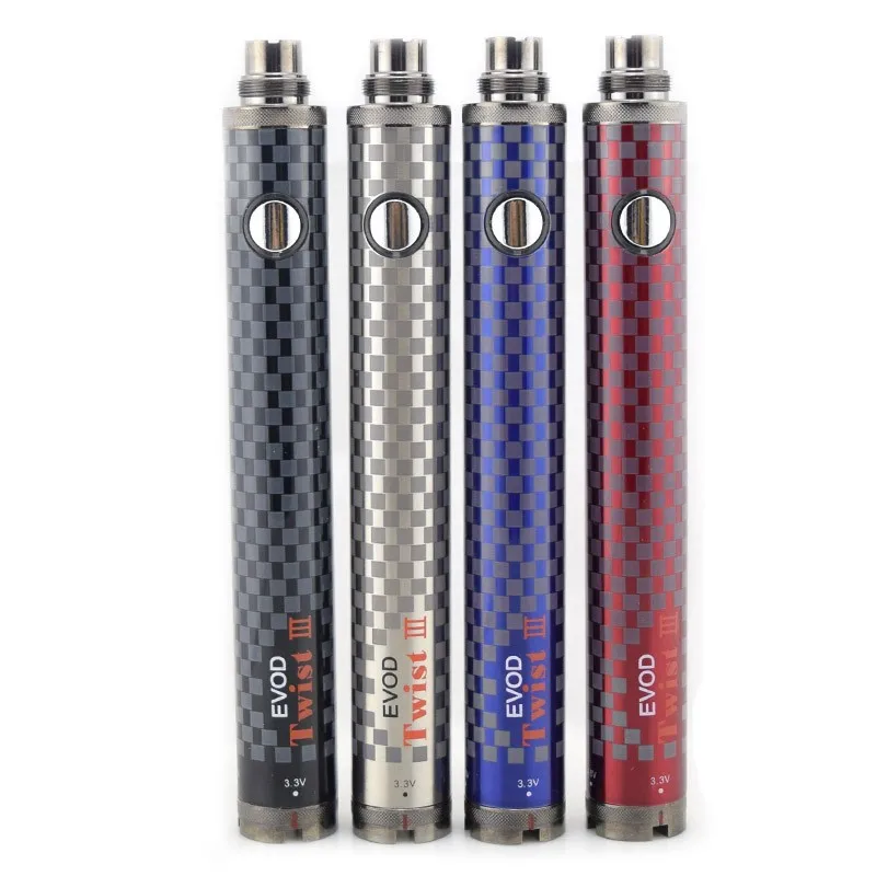 Аккумулятор SUB TWO EVOD Twist III с регулируемым напряжением 3 4 8 в vs twist II USB 510 вейп
