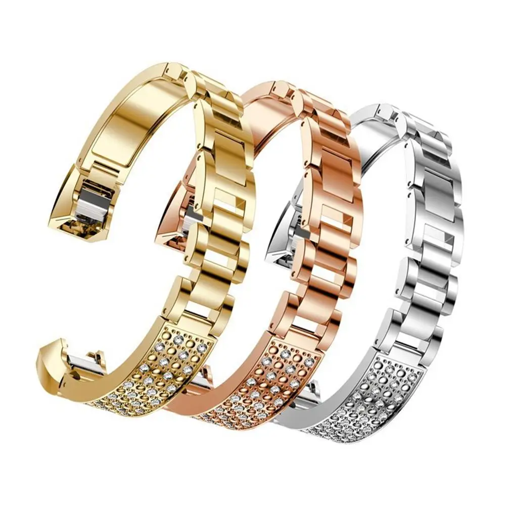 

Fashion NEW High quality Adjustable Rhinestone Jewelry Bracelet Strap Band Watchband for Fitbit Alta Alta HR Watch Dropshipping