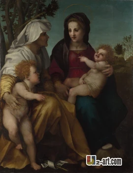 

Canvas Prints (Andrea Del Sarto) wholesale wall ornament oil painting canvas printing art Religion-382