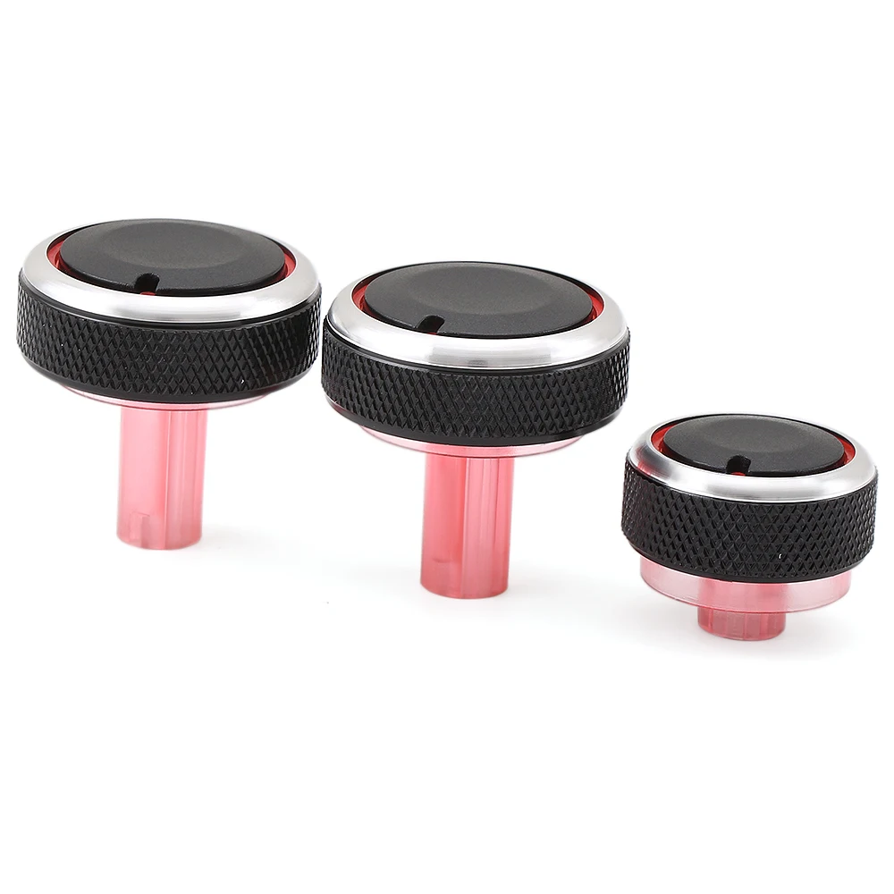 

3PCS Air Conditioning heat control Switch knob AC Knob For Nissan new Sunny March auto accessories