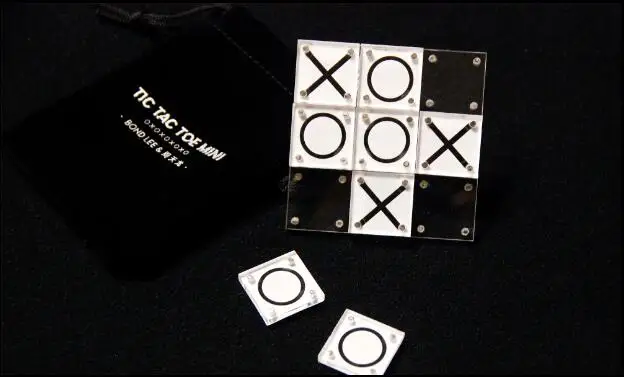 Мини Tic Tac Toe Pro от Bond Lee магические трюки крупным планом иллюзии Забавный