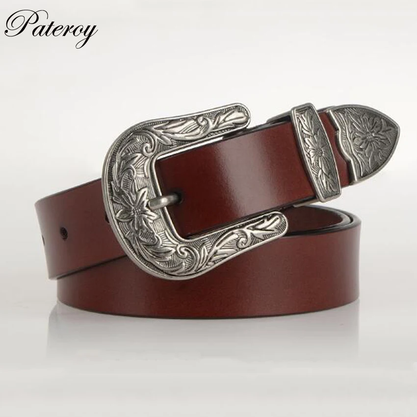 Women&#39;s Luxury Leather Belt