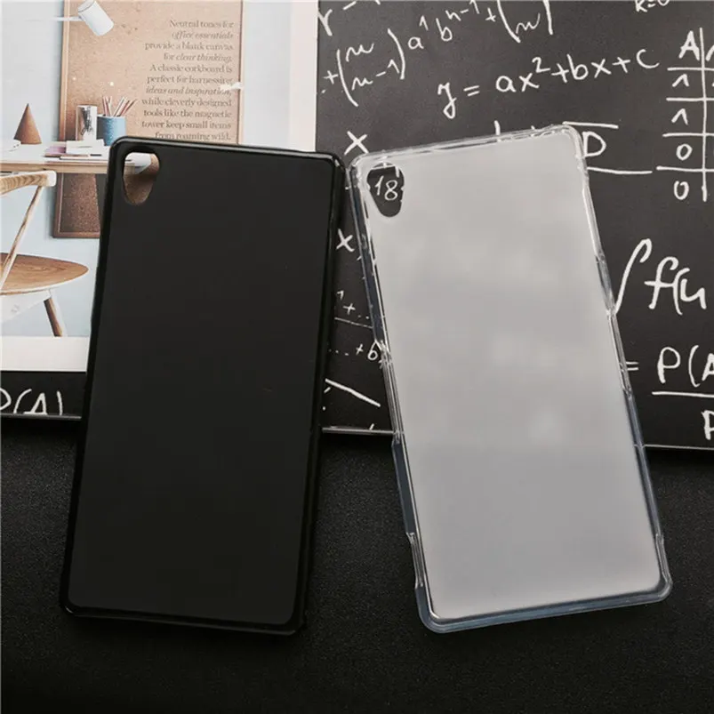

Soft Silicone Protective Back Cover Cases for Sony Xperia XA Ultra / C6 F3211 F3212 TPU Mobile Phone Case Black Para Coque